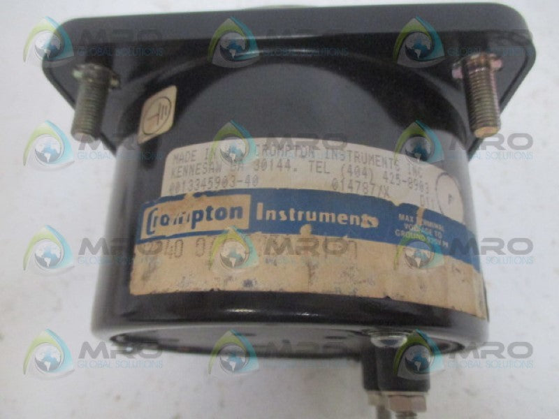 ABB 0-300VAC PANEL METER *NEW NO BOX*