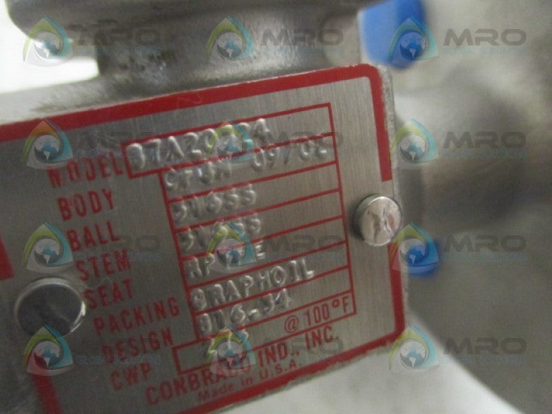 CONBRACO 87A20324 VALVE  NSNP