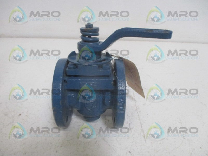 DEZURIK 9007963 PLUG VALVE 1" 150PSI (AS PICTURED) NSNP