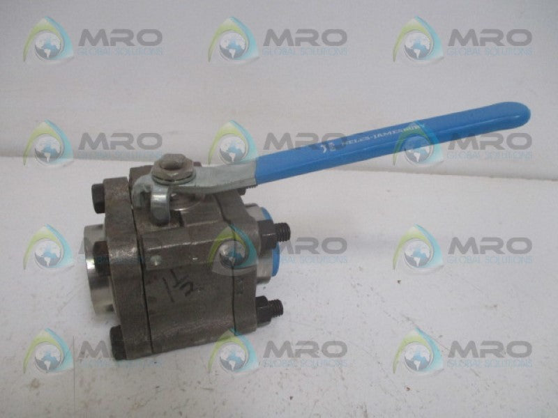 JAMESBURY 4A3600TT1 BALL VALVE 1-1/2"  NSNP