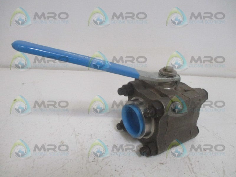 JAMESBURY 4A3600TT1 BALL VALVE 1-1/2"  NSNP