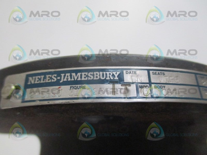 NELES-JAMESBURY 5150-31-2236MT VALVE 2" *NEW NO BOX*