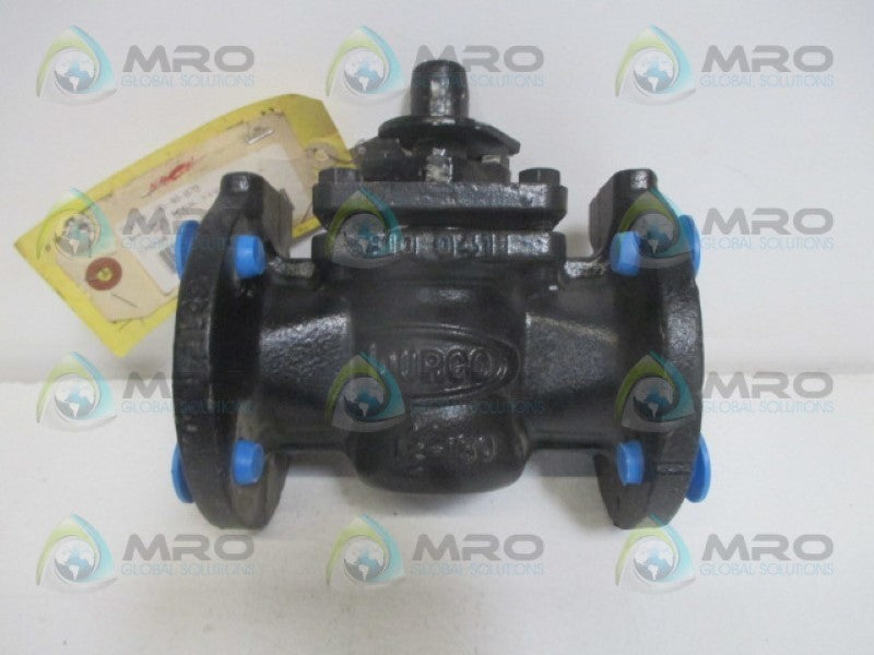 DURACO G411 PLUG VALVE 1-1/2" 150PSI  NSNP