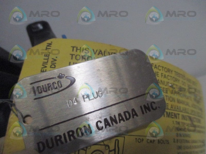 DURACO G411 PLUG VALVE 1-1/2" 150PSI  NSNP