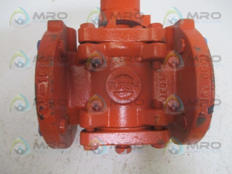 TUFLINE EL0842640 2-WAY FLOW PLUG BODY VALVE 2" NSNP