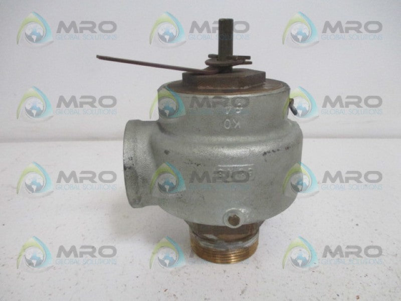 KNUCKLE 337-1 RELIEF VALVE 2-1/2" 12PSI *USED*