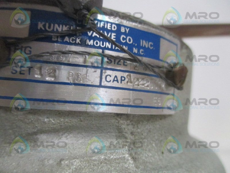KNUCKLE 337-1 RELIEF VALVE 2-1/2" 12PSI *USED*