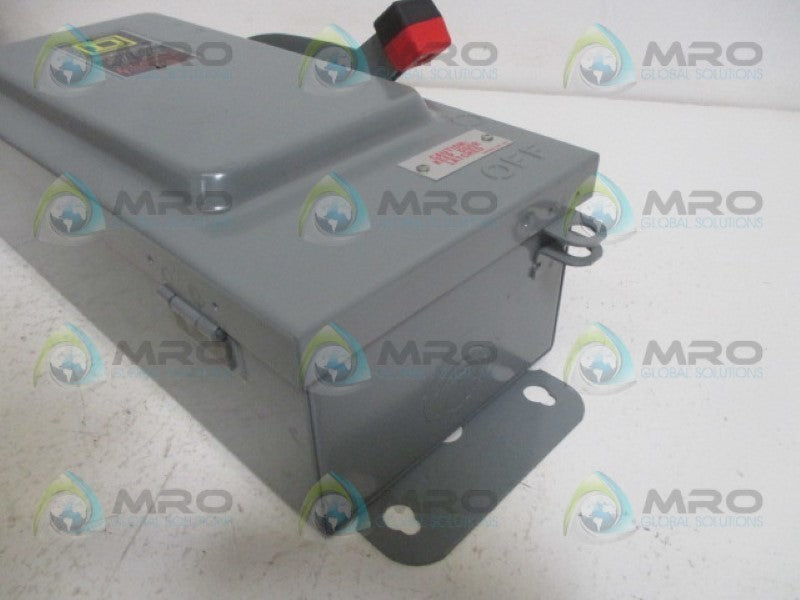 SQUARE D HU361A SAFETY SWITCH  *NEW IN BOX*