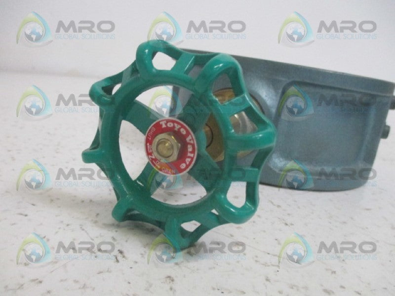 TOYO VALVE 10-FNW CAST IRON WING CHECK VALVE *NEW IN BOX*