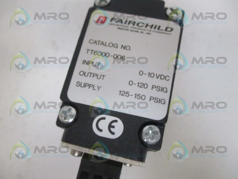 FAIRCHILD TT6000-006 TRANSDUCER *NEW IN BOX*