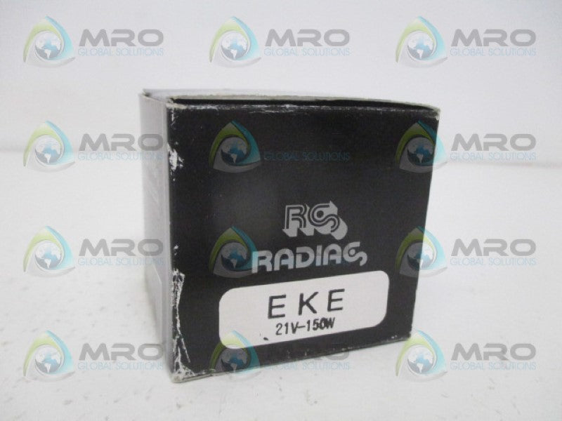 RADIA EKE QUARTZLINE LAMP 21V 150W *NEW IN BOX*