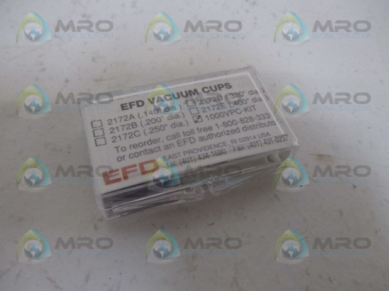 EFD 1000VPC-KIT VACUUM CUPS *NEW IN ORIGINAL PACKAGE*