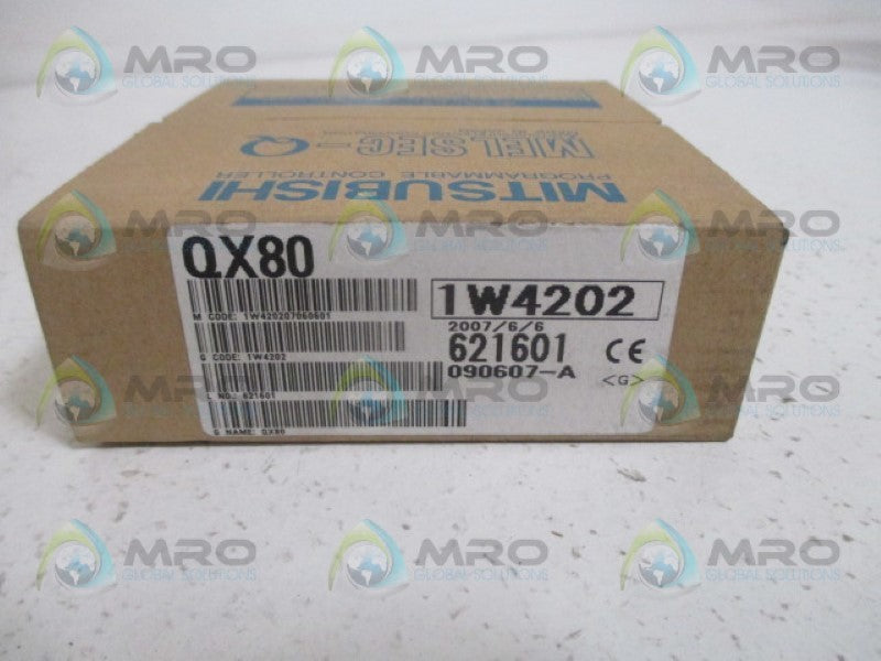 MITSUBISHI QX80 INPUT MODULE 16PT *FACTORY SEALED*