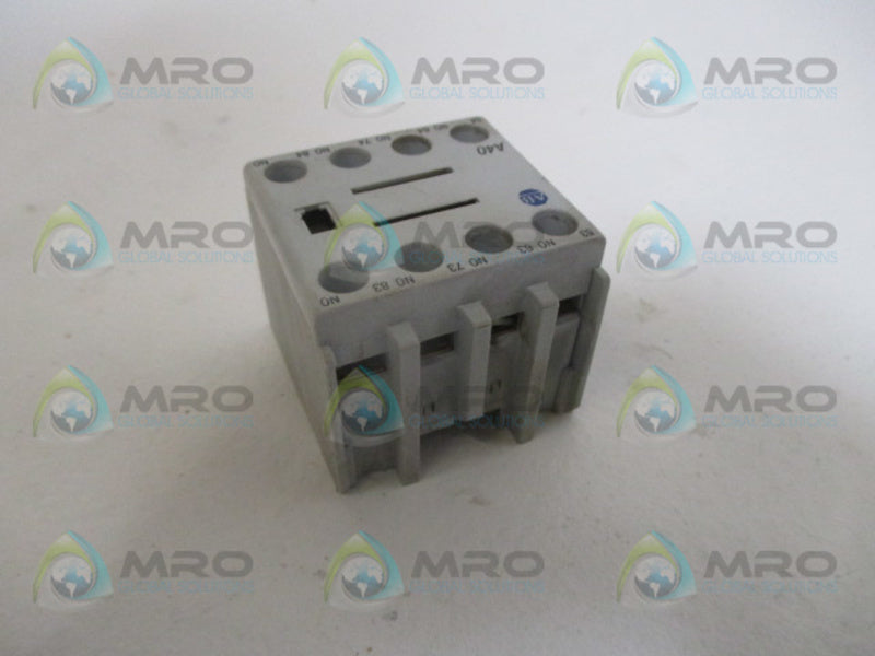 ALLEN BRADLEY 100-FA40 SER. A *USED*