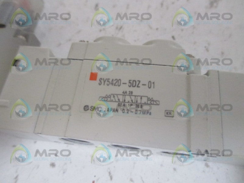 SMC SY5420-5DZ-01 SOLENOID VALVE 24V *NEW NO BOX*