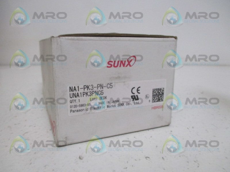SUNX NA1-PK3-PN-C5 UNA1PK3PNC5 SENSOR 12-24VDC  *NEW IN BOX*