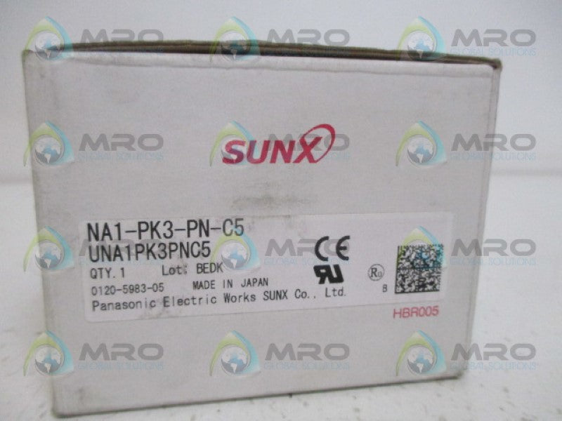 SUNX NA1-PK3-PN-C5 UNA1PK3PNC5 SENSOR 12-24VDC  *NEW IN BOX*
