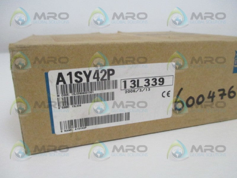MITSUBISHI A1SY42P OUTOUT MODULE 64PT 12-24VDC *NEW IN BOX*