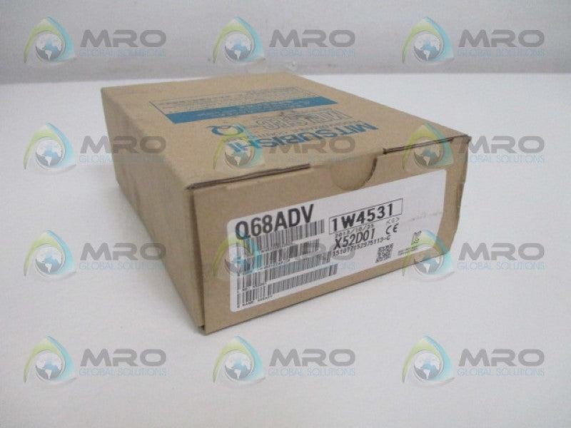 MITSUBISHI Q68ADV A/D CONVERTER UNIT *NEW IN BOX*