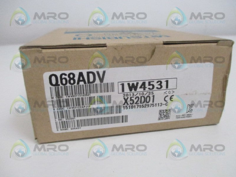 MITSUBISHI Q68ADV A/D CONVERTER UNIT *NEW IN BOX*