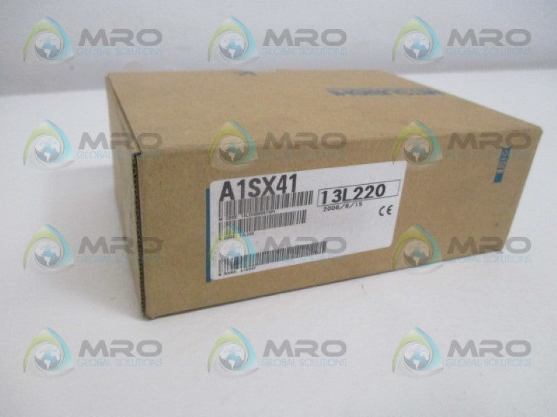 MITSUBISHI A1SX41 INPUT UNIT 12-24VDC *NEW IN BOX*
