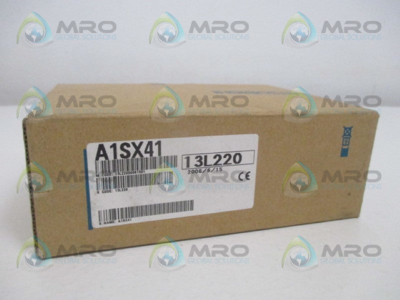 MITSUBISHI A1SX41 INPUT UNIT 12-24VDC *NEW IN BOX*