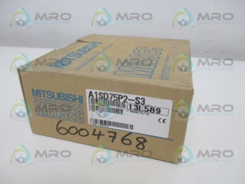 MITSUBISHI A1SD75P2-S3 POSITIONING UNIT *NEW IN BOX*