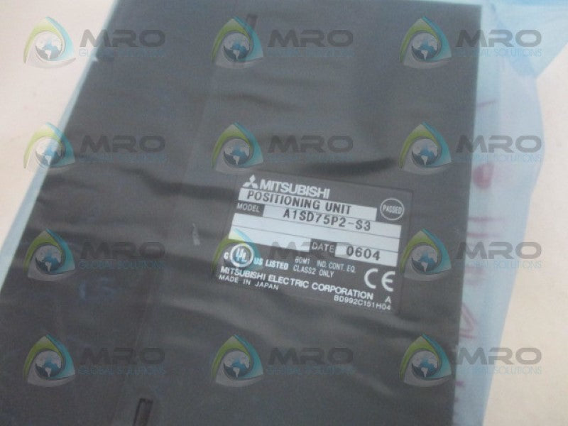 MITSUBISHI A1SD75P2-S3 POSITIONING UNIT *NEW IN BOX*