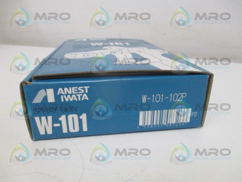 ANEST IWATA W-101-102P SPRAY GUN *NEW INBOX*