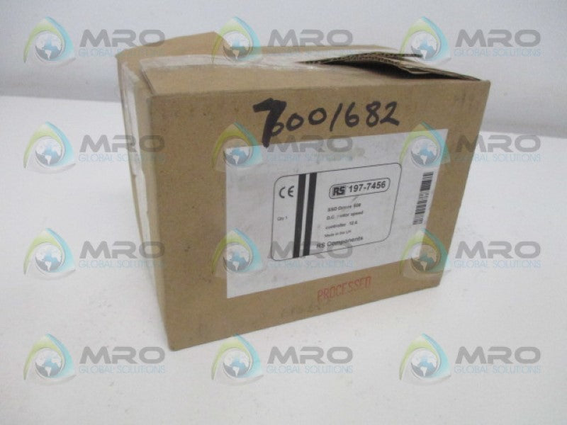 RS/ SSO DRIVES 197-7456 MOTOR CONTROLLER *NEW IN BOX*
