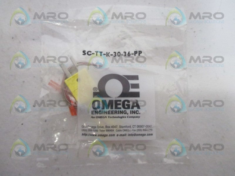 OMEGA SC-TT-K-30-36-PP SAFETY CLIP THERMOCOUPLE CONNECTOR  *NEW IN FACTORY BAG*