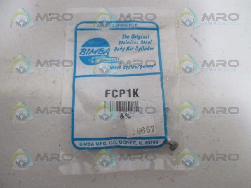BIMBA FCP1K FLOW CONTROL VALVE *NEW IN FACTORY BAG*