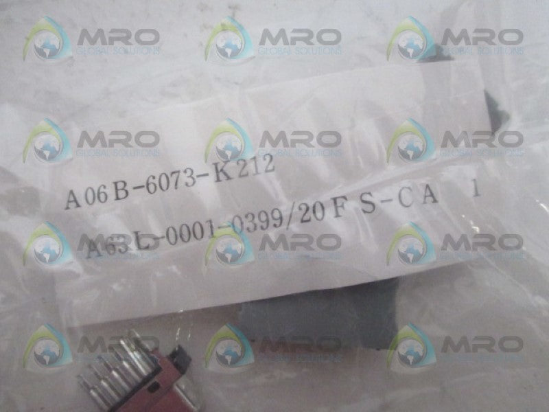 FANUC A06B-6073-K212 CONNECTOR *NEW IN FACTORY BAG*