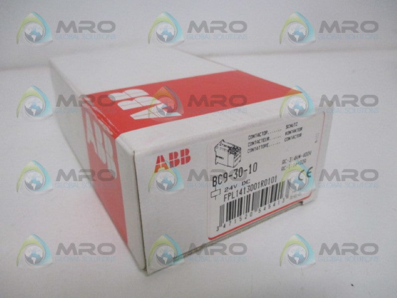 ABB BC9-30-10 CONTACTOR 24VDC *NEW IN BOX*