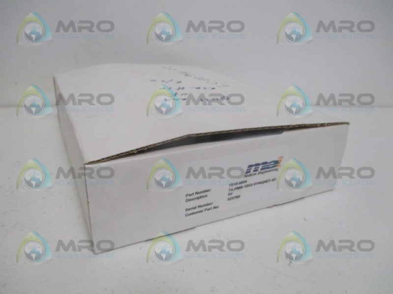 MEI MOTION ENGINEERING T010-0004 BOARD TA,RMB-10V2-SYNQNET-4C-5V *NEW IN BOX*