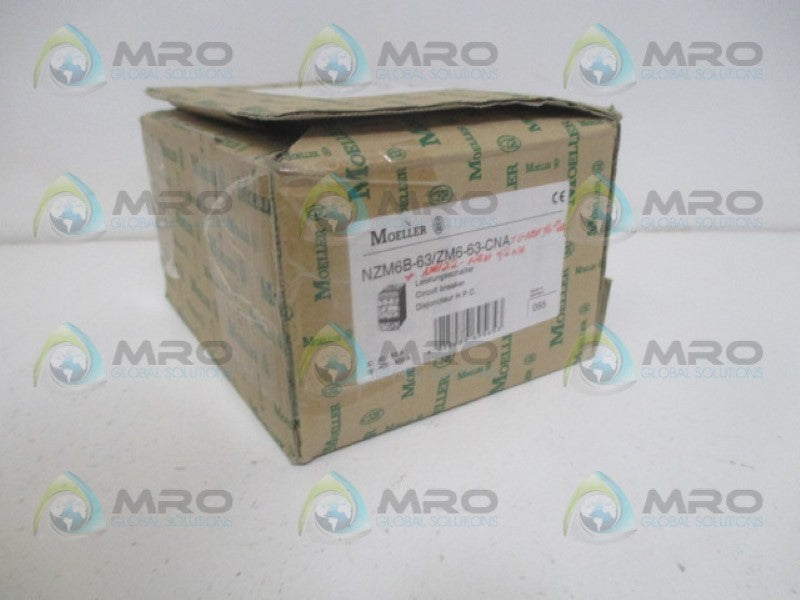 KLOCKNER MOELLER NZM6B-63/ZM6-63-CNA 40-63/400-800A  *NEW IN BOX*