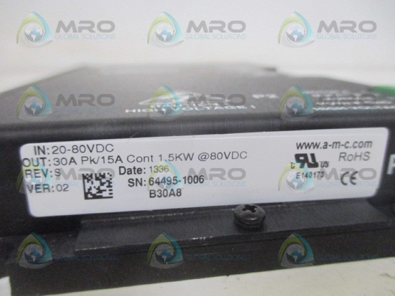 AMC B30A8 BRUSHLESS SERVO AMPLIFIER 20-80VDC *NEW IN BOX*