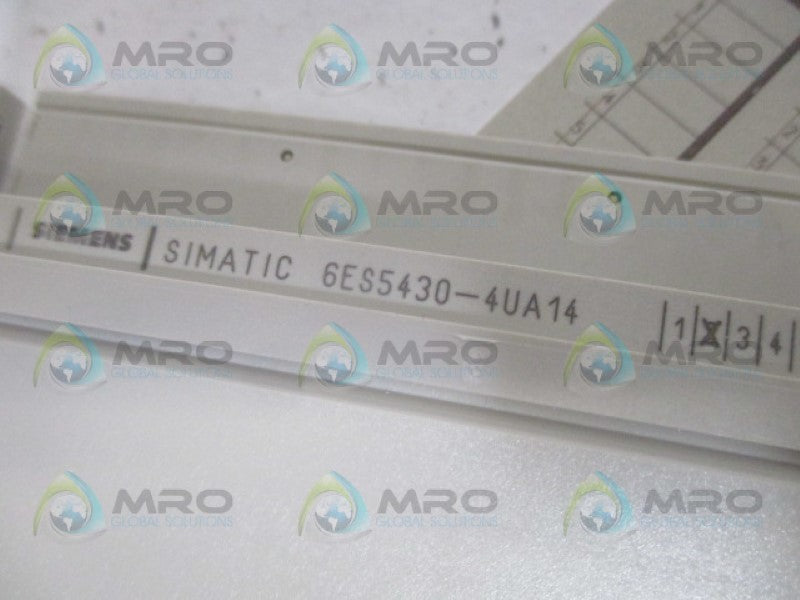 SIEMENS SIMATIC S5 6ES5430-4UA14 DIGITAL INPUT MODULE *NEW IN BOX*