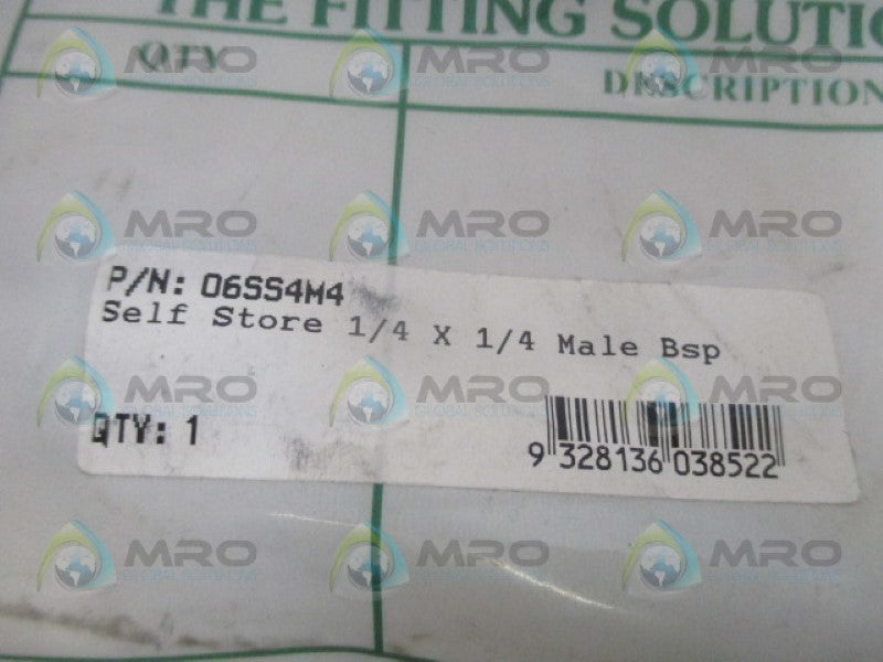 IFS 06SS4M4 BRASS FITTING NSMP