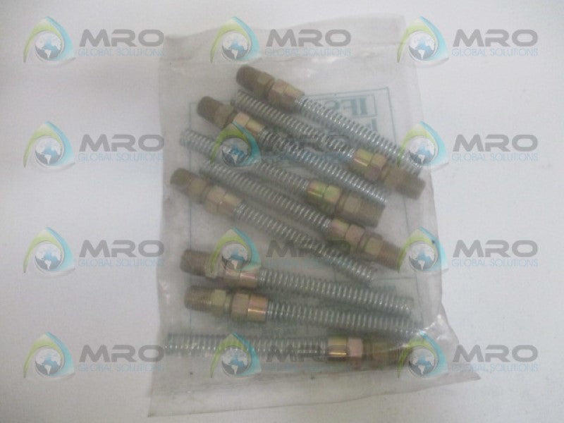 IFS 06SS4M4 BRASS FITTING (PKG OF 9) NSMP