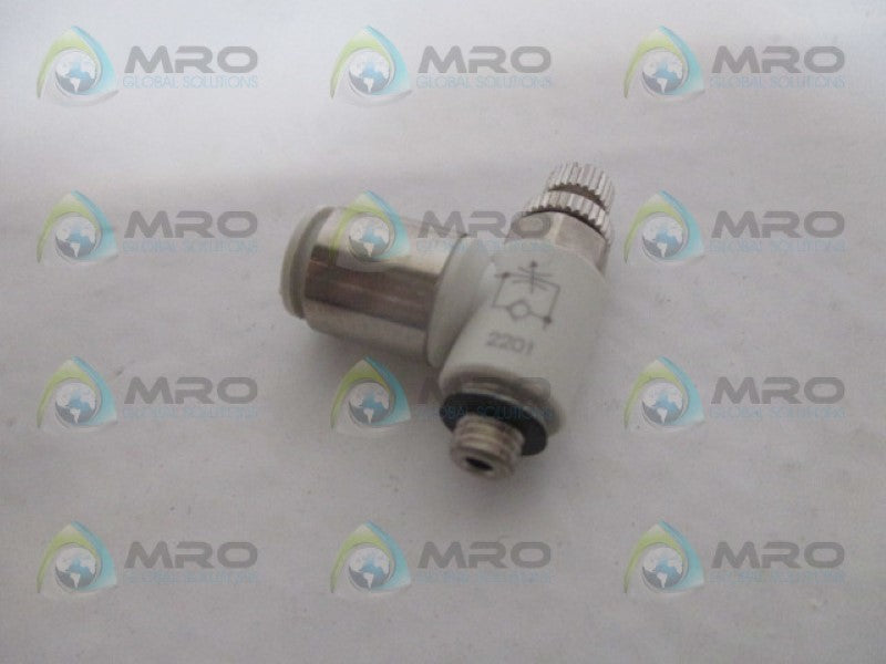 CKD SC3W-M5-6 SPEED CONTROL ELBOW VALVE *NEW NO BOX*