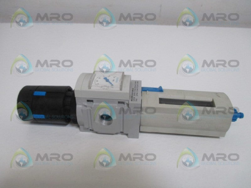 FESTO MS4-LFR-1/4-D7-ERM-AS FILTER REGULATOR UNIT  *USED*