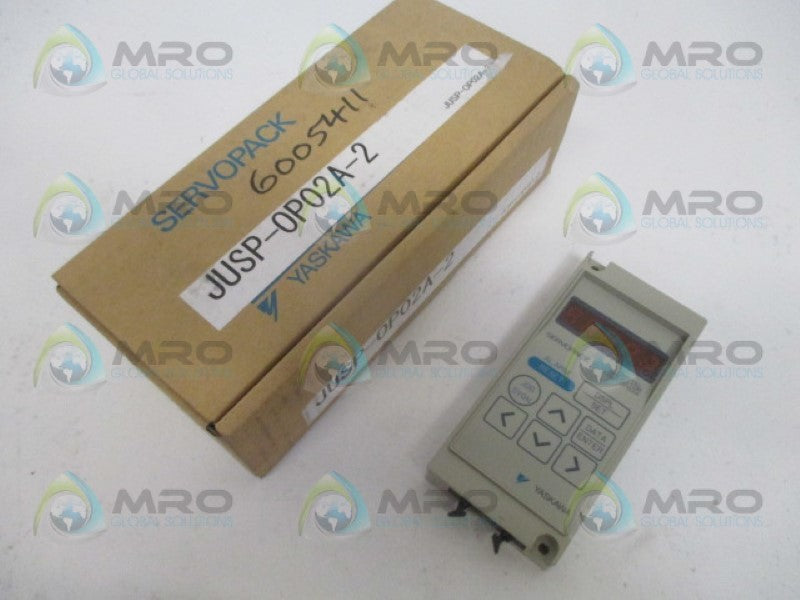 YASKAWA JUSP-0P02A-2 HAND HELD DIGITAL OPERATOR PANEL *NEW IN BOX*