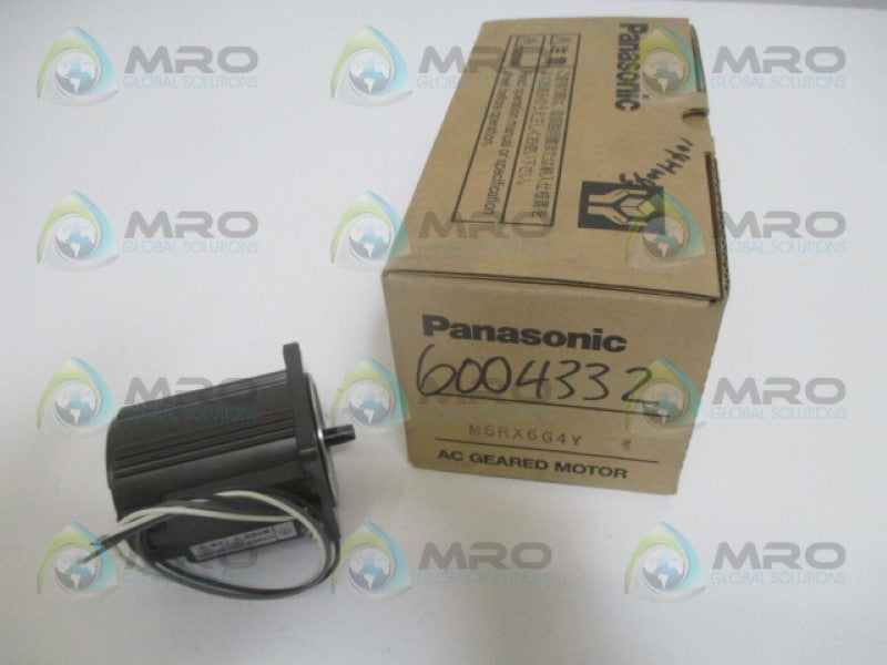 PANASONIC M6RX6G4Y SINGLE PHASE INDUCTION MOTOR *NEW IN BOX*
