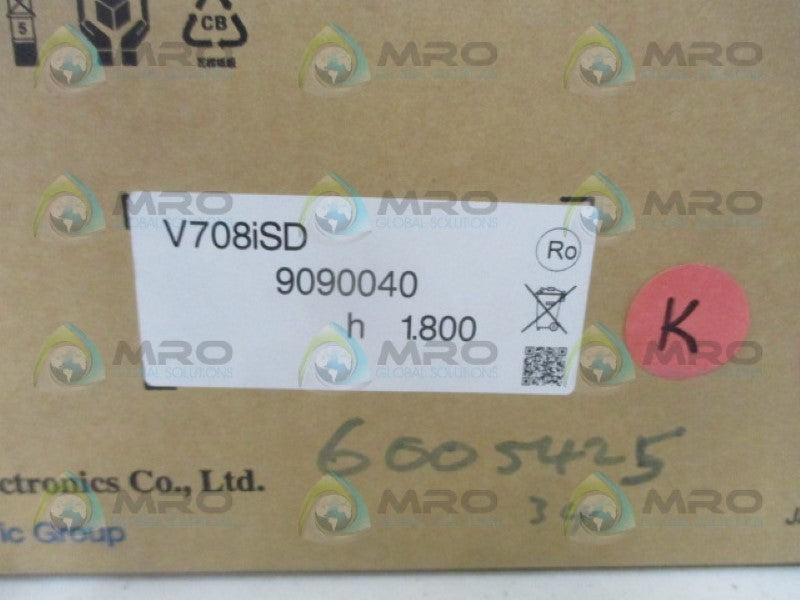 KAKKO ELECTRONICS V708ISD TOUCH SCREEN  *NEW IN BOX*