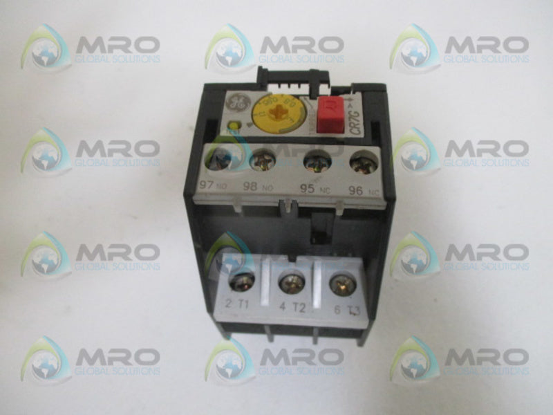 GENERAL ELECTRIC CR7G1WE OVERLOAD RELAY *USED*