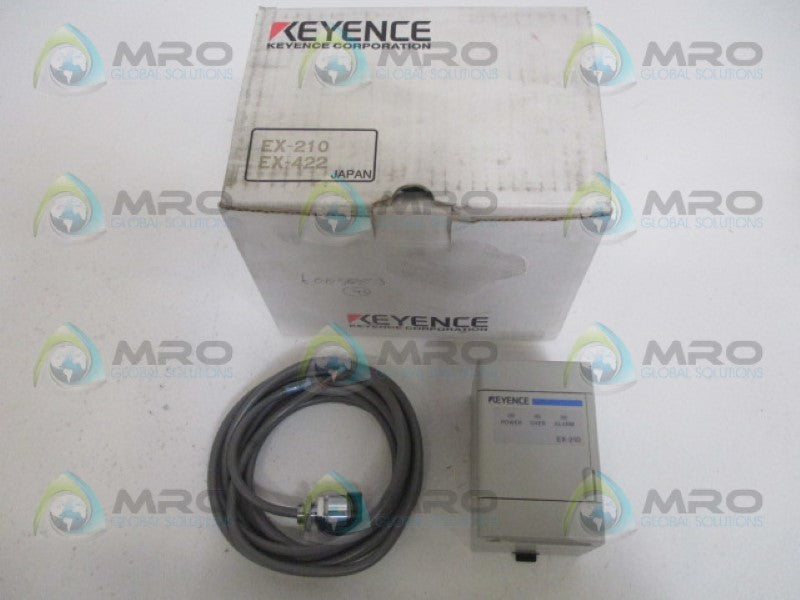 KEYENCE EX-210 EX-422 SENSOR/POWER SUPPLY *NEW IN BOX*