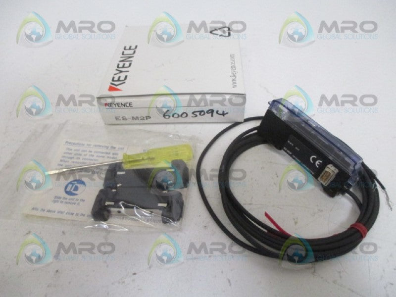 KEYENCE ES-M2P SENSOR AMPLIFIER PNP 12-24VDC *NEW IN BOX*