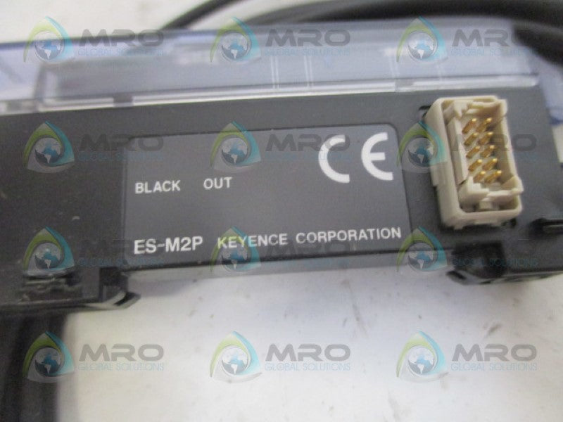 KEYENCE ES-M2P SENSOR AMPLIFIER PNP 12-24VDC *NEW IN BOX*