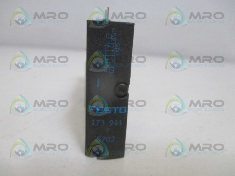 FESTO 173941 SOLENOID VALVE *NEW NO BOX*